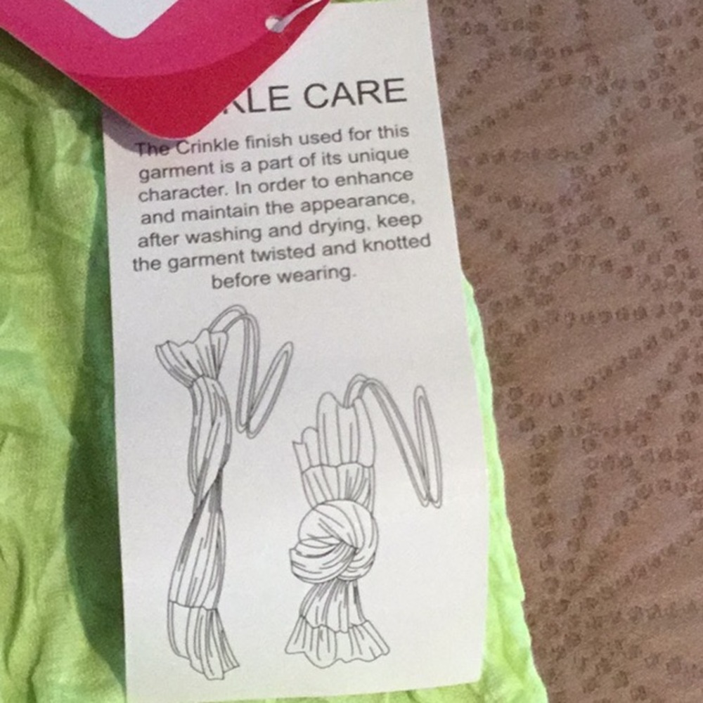 Sexy Lace, Lime and Beads Camisole Top - Junior  L, NWT - Picture 10 of 11